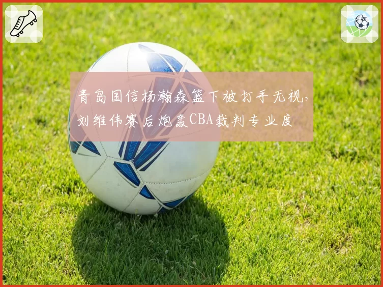 青岛国信杨瀚森篮下被打手无视，刘维伟赛后炮轰CBA裁判专业度