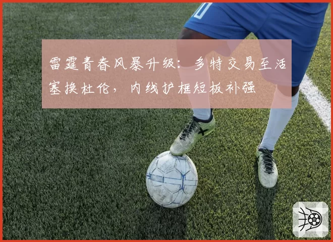 雷霆青春风暴升级：多特交易至活塞换杜伦，内线护框短板补强